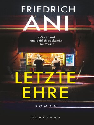 cover image of Letzte Ehre